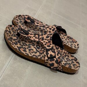 Joe Fresh Leopard Print Sandals